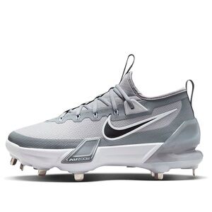New Nike Force Zoom Trout 9 Elite Baseball Cleat Size 7 Metal Grey FB2906-002